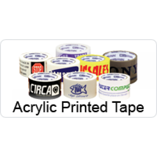 Acrylic Low-Noise Custom Printed Packing Tape 