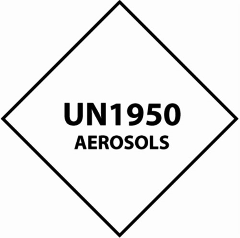 UN1950 AEROSOLS - Hazard Labels (Contact to order)- Campbell ...