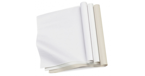 White Tissue Paper - Bleached, acid free, 500x750mm, pack of 480 sheets-  Campbell International Specialist Tapes.