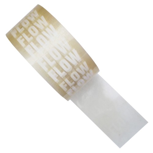 FLOW - Clear Pipe Identification (ID) Tape