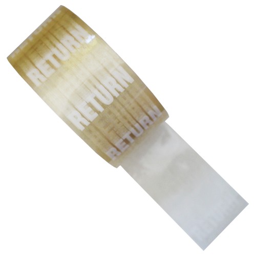 RETURN - Clear Pipe Identification (ID) Tape