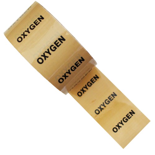 OXYGEN - Colour Printed Pipe Identification (ID) Tape